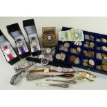 ASSORTED WRISTWATCHES to include nine ladies and gent's everyday examples including Seiko, Rotary,