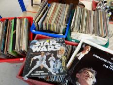 LARGE COLLECTION OF ASSORTED VINYL: comprising classical and pop recordings from the 70s and 80s (