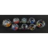 ASSORTED SWAROVSKI CRYSTAL SOUVENIR PAPERWEIGHTS mainly countries and regions viz. Spain,