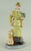 ROYAL DOULTON CLASSICS FIGURINE, AUXILIARY TERRITORIAL SERVICE HN4495, limited edition (1028/