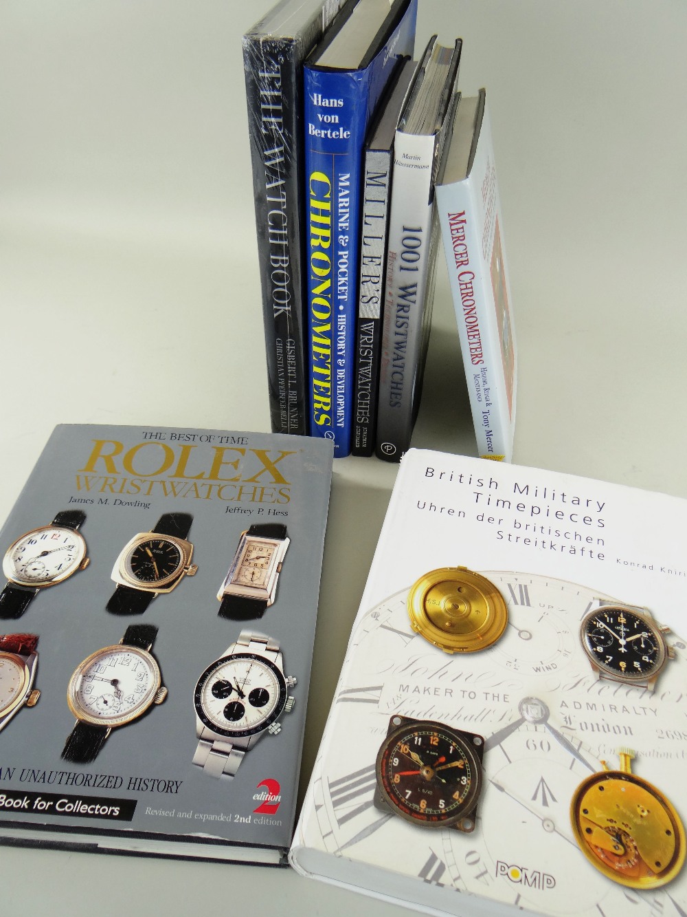 BOOKS: Rolex Wristwatches, J. M. Dowling & J. P. Hess, Schiffer publ.; British Military