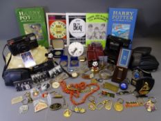 MIXED COLLECTABLES to include gent's wristwatches, coral necklace, Harry Potter Bloomsbury Press