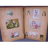 VICTORIAN DECOUPAGE SCRAP ALBUM