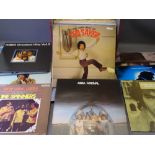 CASED QUANTITY OF VINTAGE LPs, John Denver, John Lennon, Abba, Neil Diamond and various other