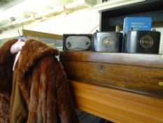 VINTAGE NATIONAL PROVINCIAL SAVINGS BANKS (4), Victorian mahogany lidded box and a lady's vintage