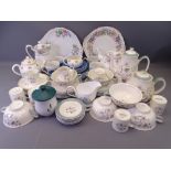 MID-WINTER, ROYAL ALBERT & OTHER POTTERY & CHINA TEAWARE