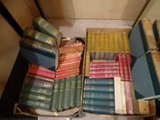 VINTAGE & LATER DECORATIVE SPINE BOOKS (two boxes)