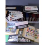WELL PRESENTED BRITISH & OVERSEAS STAMP COLLECTION in fourteen semi/part filled albums including