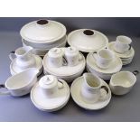 ROYAL DOULTON MORNING STAR 40 PLUS PIECES of tea and dinnerware including covered tureens
