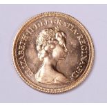 ELIZABETH II GOLD SOVEREIGN 1979, 8grms