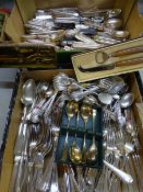 EPNS HOTEL FLATWARE, a good large quantity, Risboro & Gogarth Abbey stamped to some