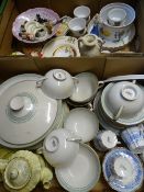 ROYAL DOULTON BERKSHIRE, WORCESTERSHIRE EVESHAM, china tableware and other decorative items (