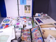 MINT STAMPS, FIRST DAY COVERS, RAPHAEL TUCK & OTHER POSTCARDS and ephemera, a mixed collection to
