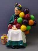 ROYAL DOULTON POTTERY FIGURINE - The Old Balloon Seller, HN1316
