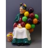 ROYAL DOULTON POTTERY FIGURINE - The Old Balloon Seller, HN1316