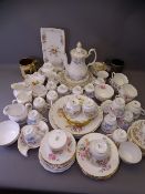 ROYAL ALBERT BRIGADOON 24 PIECE COFFEE SET, other decorative teaware by Colclough, Wedgwood and