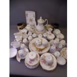 ROYAL ALBERT BRIGADOON 24 PIECE COFFEE SET, other decorative teaware by Colclough, Wedgwood and