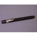 ONOTO - Vintage (1910s) Black Chased Hard Rubber De La Rue 'Onoto Patented Self Filling Pen'