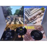 THE BEATLES - Please Please Me on parlophone, The Beatles For Sale, Abbey Road, 1967 - 70 and 45s