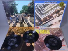 THE BEATLES - Please Please Me on parlophone, The Beatles For Sale, Abbey Road, 1967 - 70 and 45s