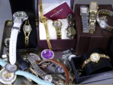 LADY'S FASHION WATCHES, a mixed collection, brands include Ingersoll Gems, Accurist, Sekonda,