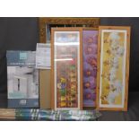 FURNISHING PARCEL - boxed items to include Kaspa undersink cabinet, metal hat and coat stand,