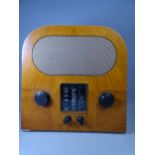MURPHY RADIO LTD TYPE D46 VINTAGE WIRELESS, 44cms H, 46cms W, 23cms D