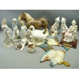 LLADRO, BEATRIX POTTER'S MISS TIGGY WINKLE and an assortment of similar items