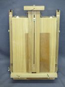 PORTABLE ARTIST EASEL WITH STORAGE BOX