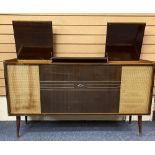 GRUNDIG VINTAGE STEREO, 79cms H, 145cms W, 44cms D