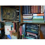 BOOKS - an assortment of vintage reference including maritime, Victorian scrapbook, bibles ETC