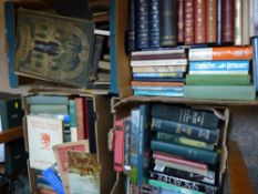 BOOKS - an assortment of vintage reference including maritime, Victorian scrapbook, bibles ETC