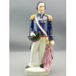 STAFFORDSHIRE FIGURE - NAPIER, 42cms tall