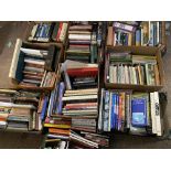 BOOKS - reference vintage and a large quantity of other in several boxes
