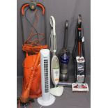 SHARK DUO CLEAN VACCUUM, Dyson DCSO ball vaccuum, Daewoo tower heater, VAX steamer and Flymo
