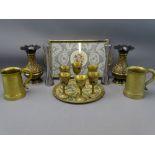 BRASSWARE - an assortment of Eastern type and other