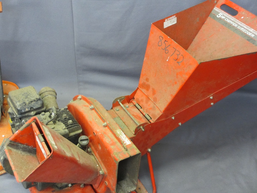 A 'MTD' 5hp SHIP CHIPPER/SHREDDER and a Flymo Contractor GTZ petrol hover mower - Image 2 of 5