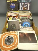 VINYL RECORDS, an assortment to include 1980's Pop and other 45s