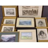 PRINTS & ETCHINGS, an assortment