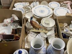 SHELLEY TEAWARE, Beswick Pheasant, Colclough dinner and teaware and an assortment of other china