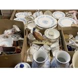 SHELLEY TEAWARE, Beswick Pheasant, Colclough dinner and teaware and an assortment of other china