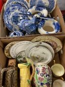 FLAXMAN WARE JUG, Mabel Lucie Attwell food warmer, Delft and other pottery and china