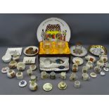 GOSS & OTHER CRESTED CHINA, Barnardo's commemorative plate, Scott & Company decorative items,