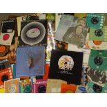 LP RECORDS including Queen, The Eagles, Motown and similar era LPs and a quantity of 45s