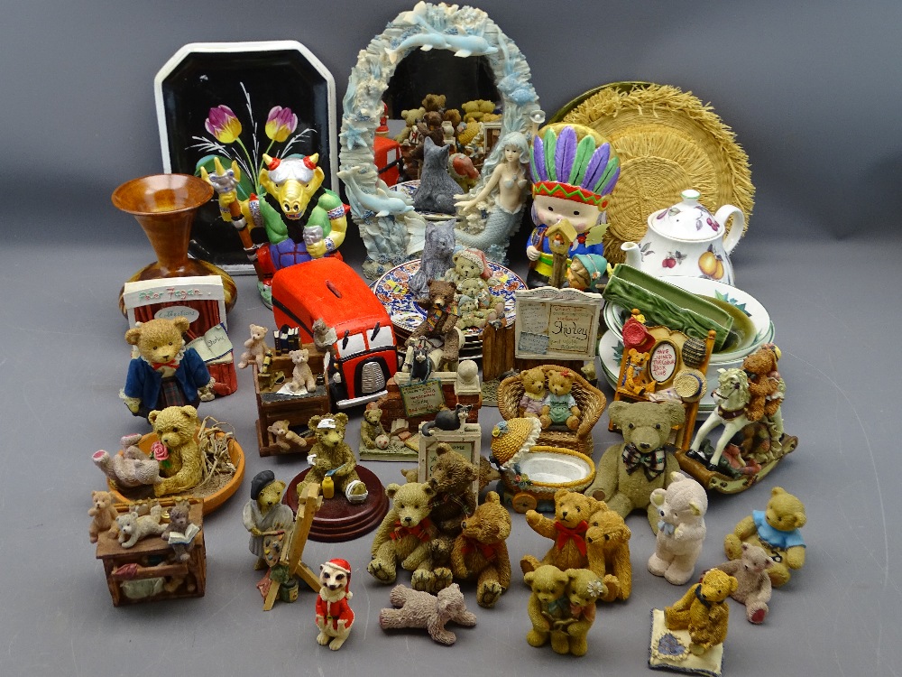 REGENCY FINE ARTS 'BEARS AT HOME' and an assortment of similar pieces and miscellaneous other