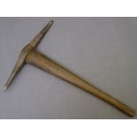 WELSH HISTORY- pickaxe believed to be early 20th century from the Big Pit, Blaenavon, 44cms L