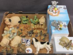 ANIMAL FIGURINES to include Disney Bambi 'My Little One', Me to You pottery, 'Strawberry Surprise'