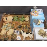 ANIMAL FIGURINES to include Disney Bambi 'My Little One', Me to You pottery, 'Strawberry Surprise'