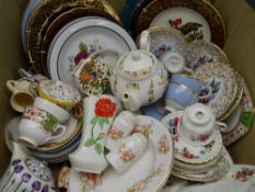 COMMEMORATIVE, FALCON WARE & A LARGE ASSORTMENT OF OTHER CHINA