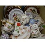 COMMEMORATIVE, FALCON WARE & A LARGE ASSORTMENT OF OTHER CHINA